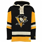 Penguins Throwback Men's Customized All Stitched Sweatshirt